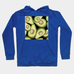 Pattern Avocado Illustration Hoodie